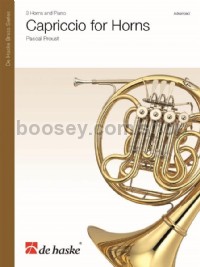 Capriccio For Horns (3 F Horns & Piano Score & Parts)